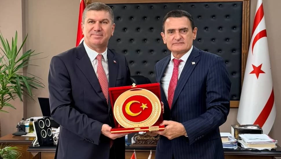 Dursun Oğuz, Akdeniz Belediyeler Birliği heyetini kabul etti: Tecrübe paylaşımı yapıldı