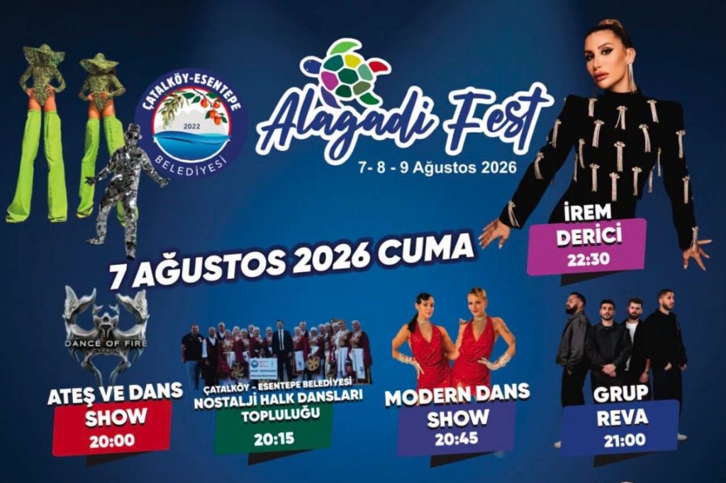 “Alagadi Fest 2026”, cuma günü başlayacak