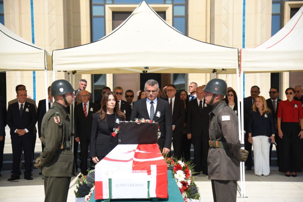 Şemsi Kazım Erkman için Cumhuriyet Meclisi’nde tören düzenlendi