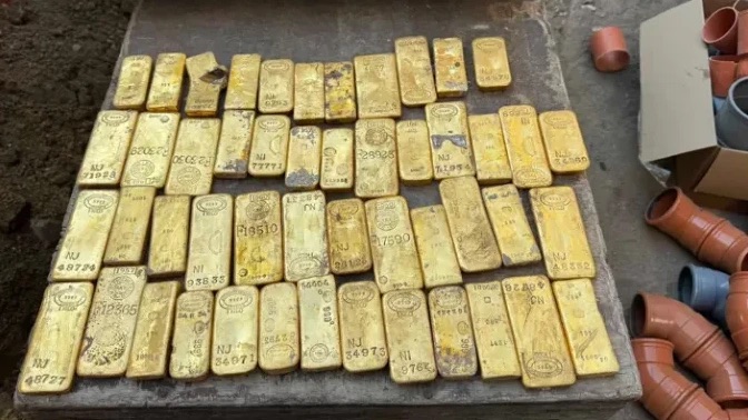 Belçika’da tadilattaki binanın duvarında yaklaşık 9 milyon euro değerinde altın bulundu