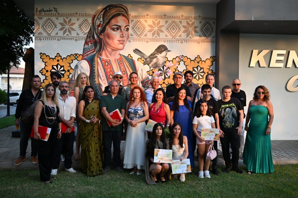 Güzelyurt’ta 5. Uluslararası Sanat Buluşması Sergisi açıldı