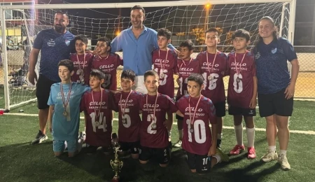 Çello Dikmen Gücü, U12 Futbol Turnuvası’nı namağlup şampiyon tamamladı!
