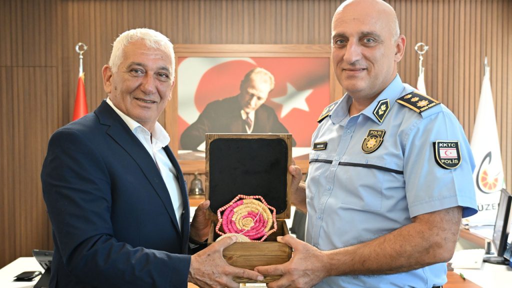 Özçınar, İskele Polis Müdürlüğü’ne atanan Erem’i kabul etti