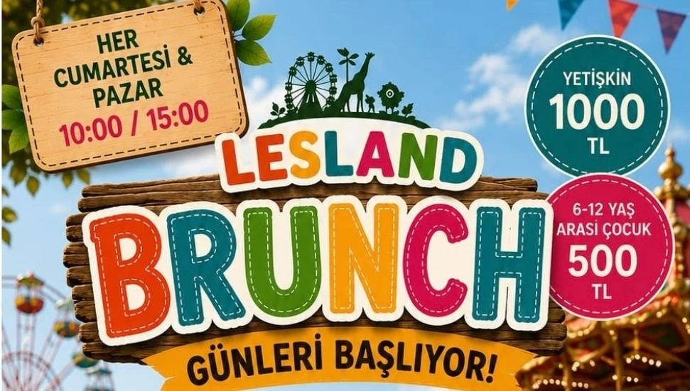 Girne’de çocuklar bayram edecek: Lesland’da Brunch Günleri başlıyor