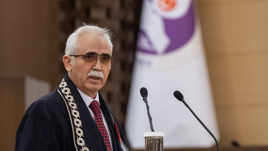 AYM Başkanı Özkaya’dan Taziye Mesajı