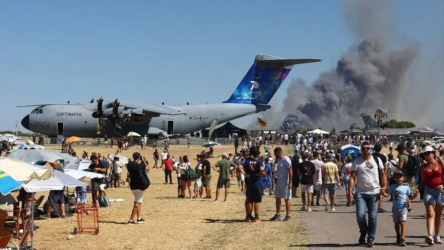 Yunanistan’da savaş uçağı düştü: İki pilot öldü