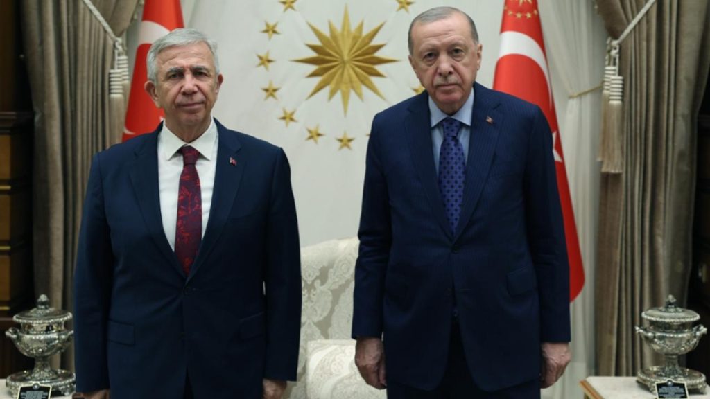 Erdoğan, Mansur Yavaş ile görüştü