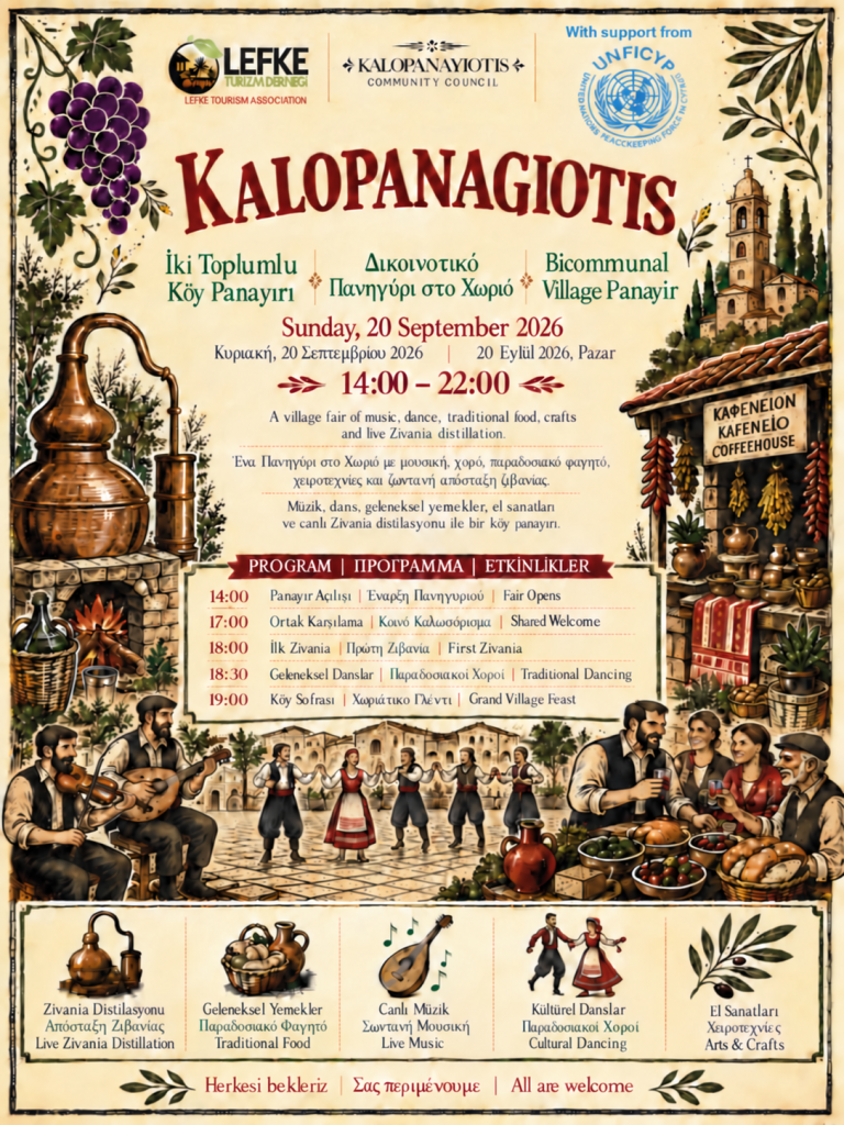 Kalopanayiotis’te iki toplumlu köy panayırı düzenleniyor