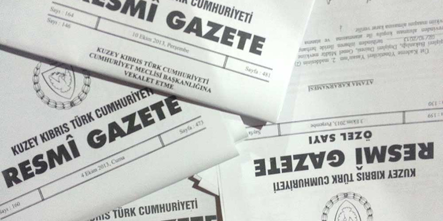 Bakanlar Kurulu’ndan Cumhurbaşkanı’na DAÜ VYK için görevden alma ve atama önerisi