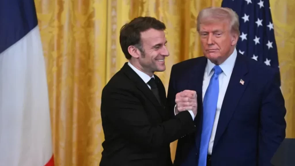 ABD Başkanı Trump, Fransa Cumhurbaşkanı Macron ile New York’ta görüştü