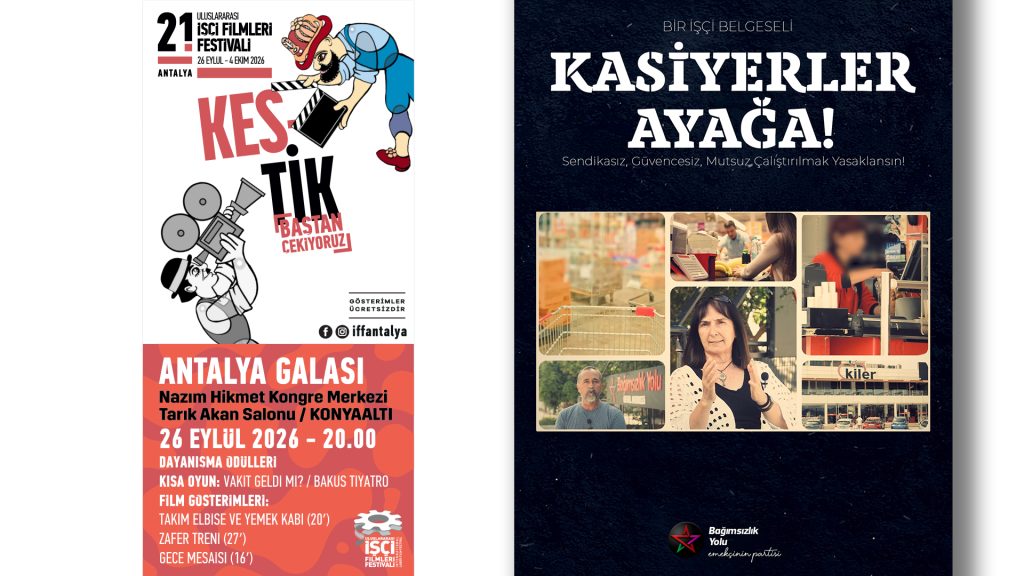 “Kasiyerler Ayağa” belgeseli, Antalya İşçi Filmleri Festivali’nde gösterilecek