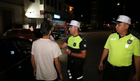 Trafik denetimlerinde 354 sürücüye yasal işlem, 13 araç trafikten men edildi