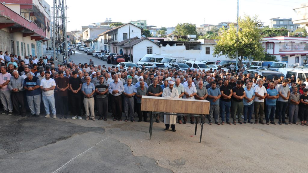 Girne açıklarında batan gemide hayatını kaybeden Nazmiye Özbolat’ın cenazesi Hatay’da defnedildi