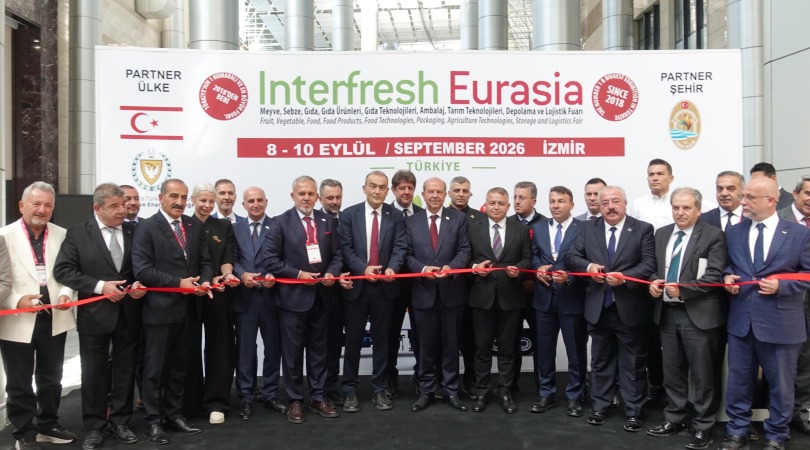 Interfresh Eurasia Fuarı açıldı: KKTC “partner ülke” olarak yer aldı