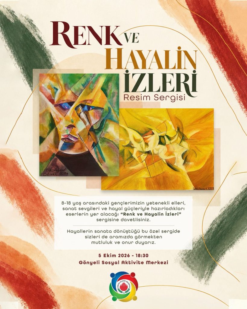 Gönyeli’de “Renk ve Hayalin İzleri” sergisi yarın açılıyor