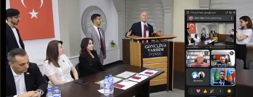 Türk dünyasının birlik ve dayanışması çevrim içi seminerde ele alındı