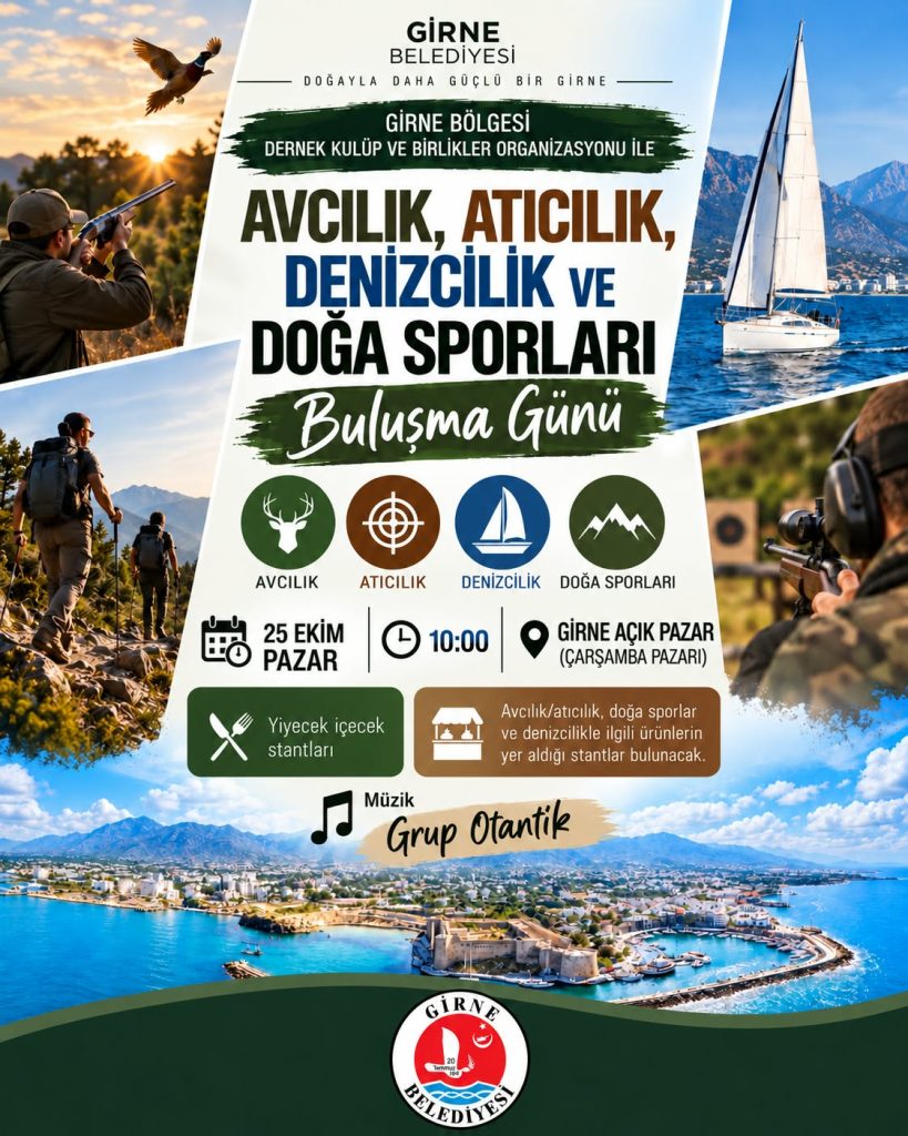 ‘Avcılık, Atıcılık, Denizcilik ve Doğa Sporları Buluşma Günü’ düzenleniyor