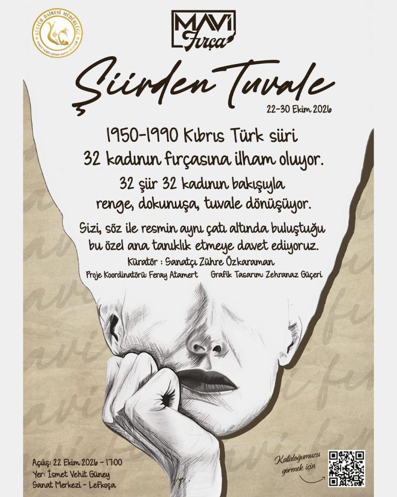 “Şiirden Tuvale” Lefkoşa’da sergilenecek