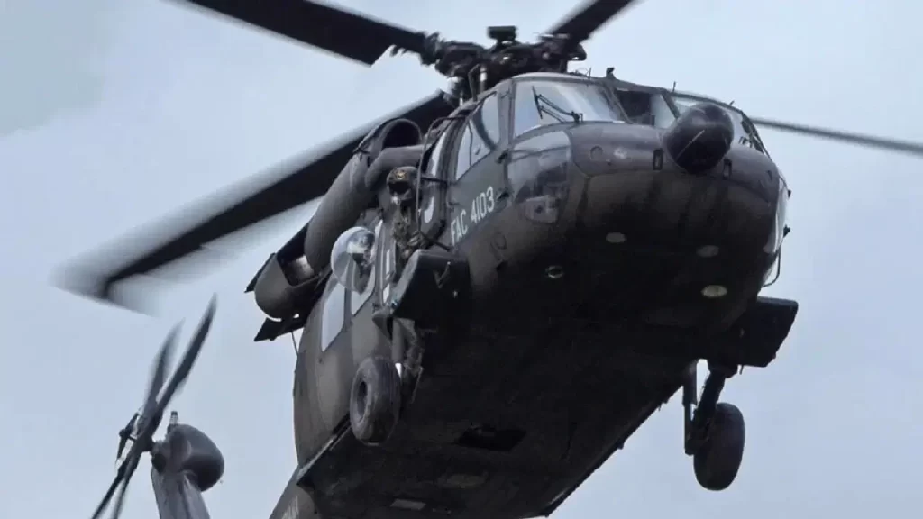 Kolombiya’da askeri helikopterin düşmesi sonucu 19 kişi yaralandı