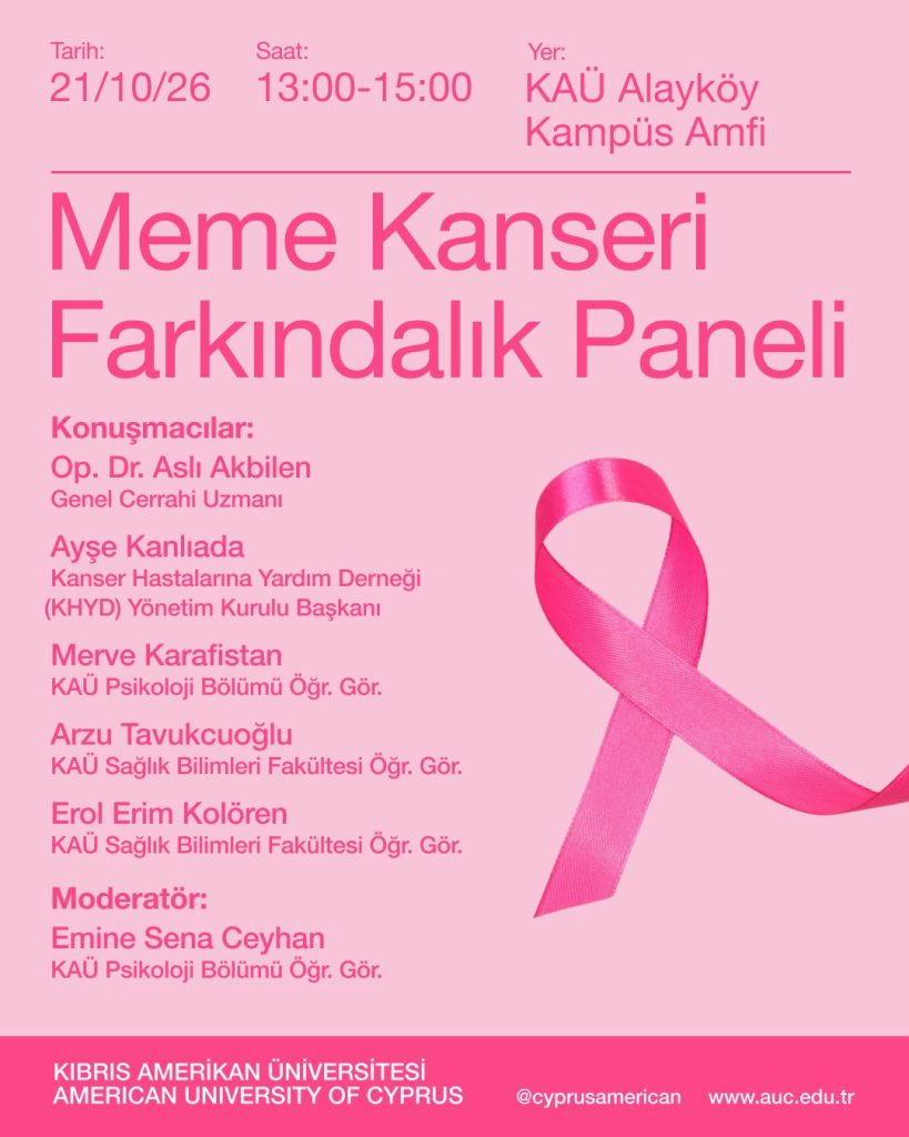 KAÜ’den Meme Kanseri Farkındalık Ayı etkinlikleri
