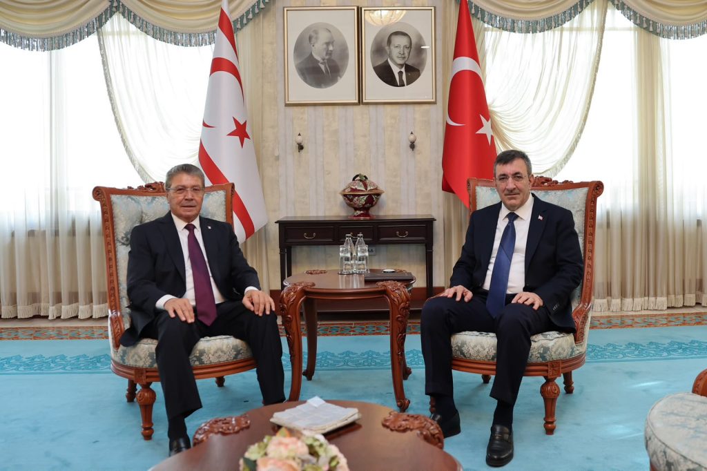Başbakan Üstel, Ankara’da Cevdet Yılmaz ile bir araya geldi