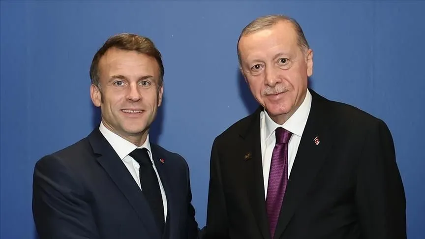 TC Cumhurbaşkanı Erdoğan, Fransa Cumhurbaşkanı Macron ile telefonda görüştü