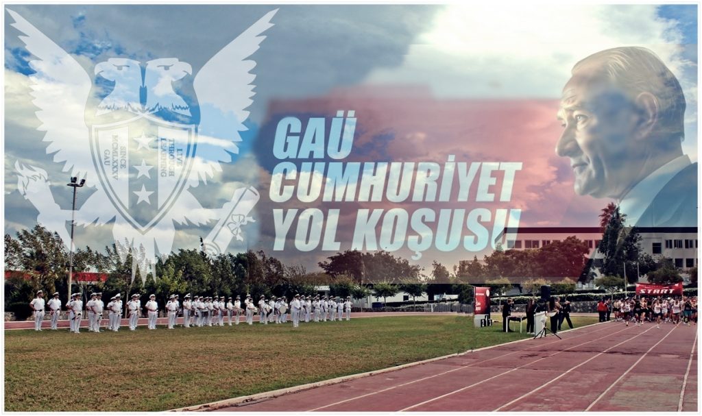 GAÜ “Cumhuriyet Yol Koşusu” düzenledi