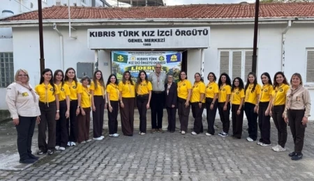 Kıbrıs Türk Kız İzci Örgütü Derneği’nden, “Liderlik Temel Eğitim Kursu”
