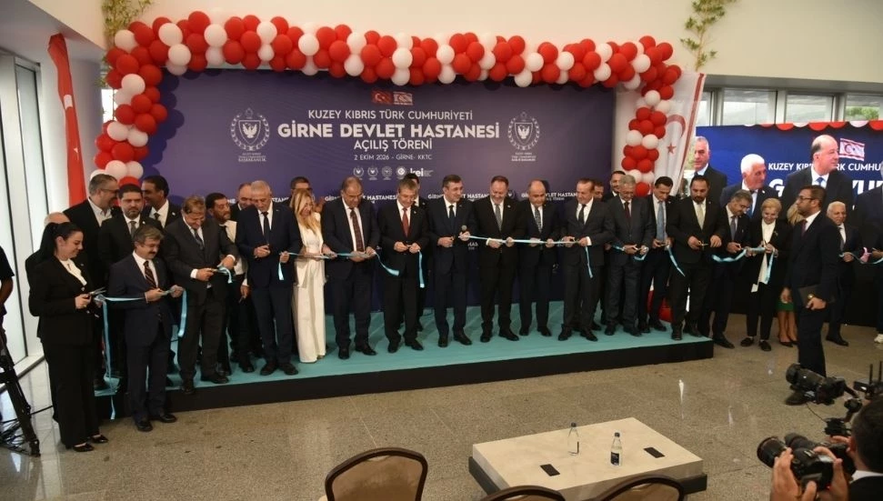 Yeni Girne ve Güzelyurt Devlet Hastaneleri eş zamanlı açıldı: Sağlık alanına 1 milyar 514 milyon kaynak