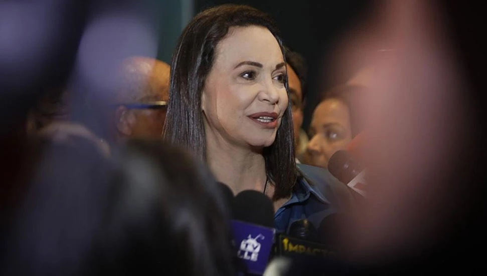 Venezuela muhalefet lideri Maria Machado, 10 aylık sürgünün ardından ülkesine döndü